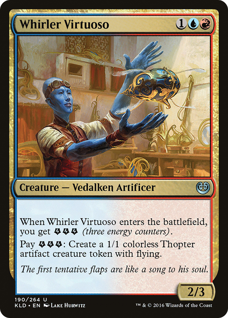 Whirler Virtuoso (KLD-190) [Kaladesh] MTG Single Wizards of the Coast