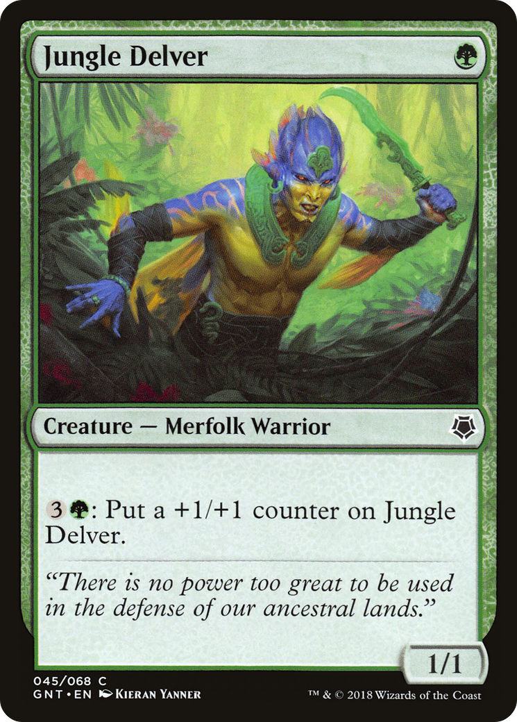 Jungle Delver (GNT-045) [Misc] Game Night MTG Single Wizards of the Coast