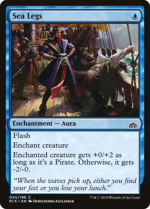 Sea Legs (RIX-050) [Rivals of Ixalan] MTG Single Wizards of the Coast