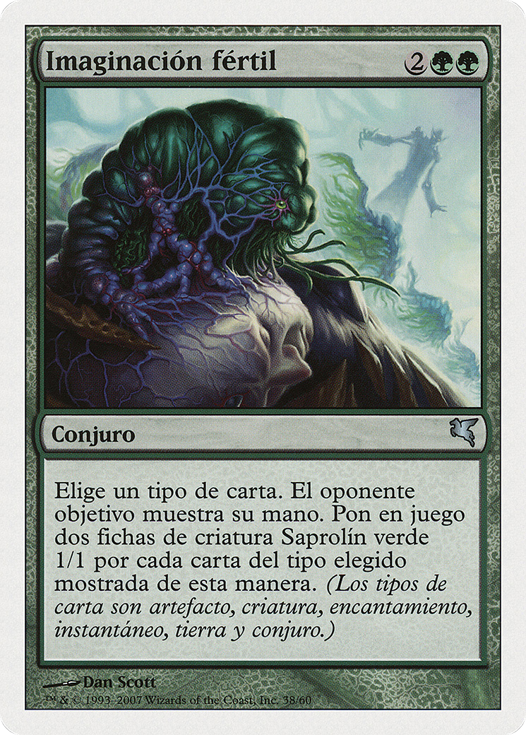 Fertile Imagination (Spanish) - "Imaginacion fertil" (J38) (PSAL-J38) [Misc] Salvat 2005 MTG Single Wizards of the Coast