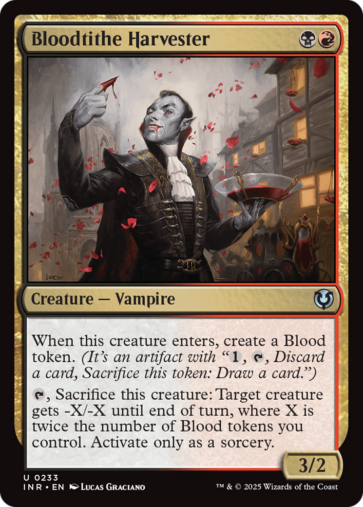 Bloodtithe Harvester (INR-233) [Innistrad Remastered] Foil MTG Single Wizards of the Coast