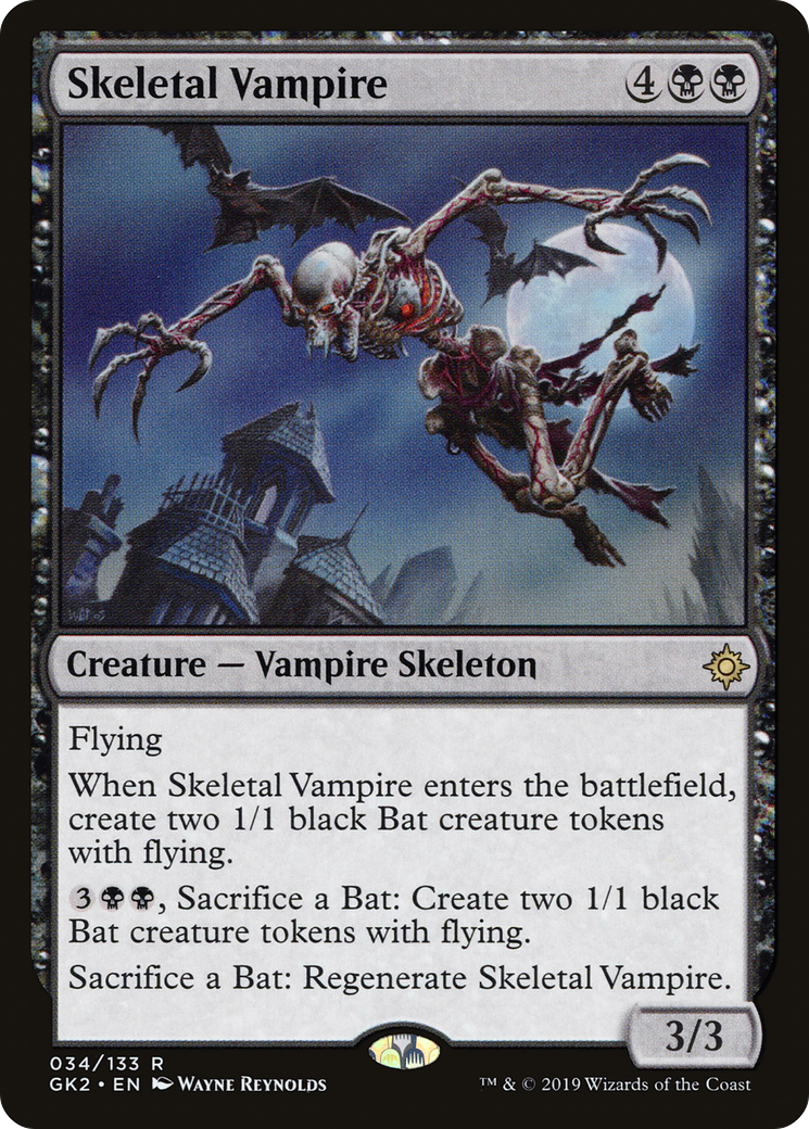 Skeletal Vampire (GK2-034) [Misc] RNA Guild Kit MTG Single Wizards of the Coast