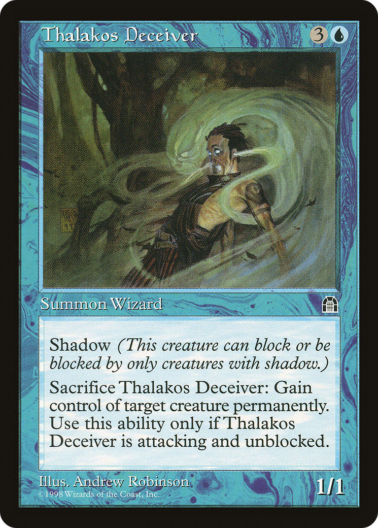 Thalakos Deceiver (STH-045) [Stronghold] MTG Single Wizards of the Coast