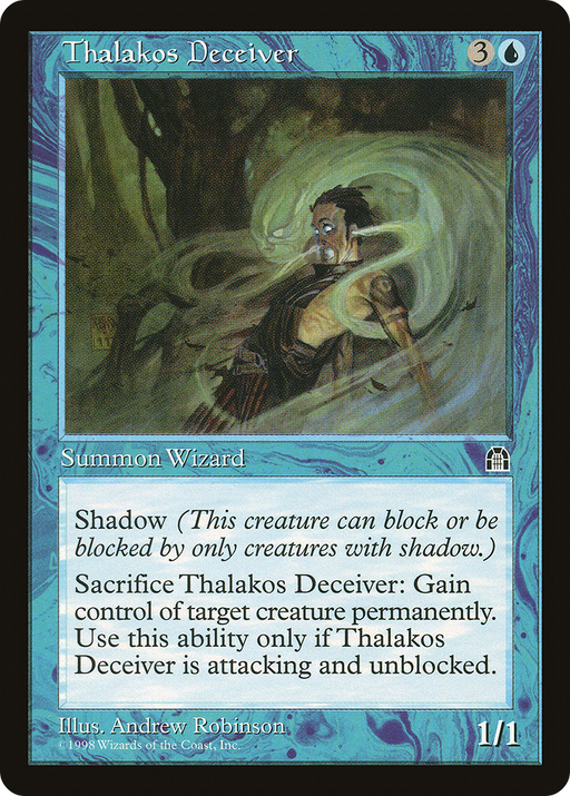 Thalakos Deceiver (STH-045) [Stronghold] MTG Single Wizards of the Coast
