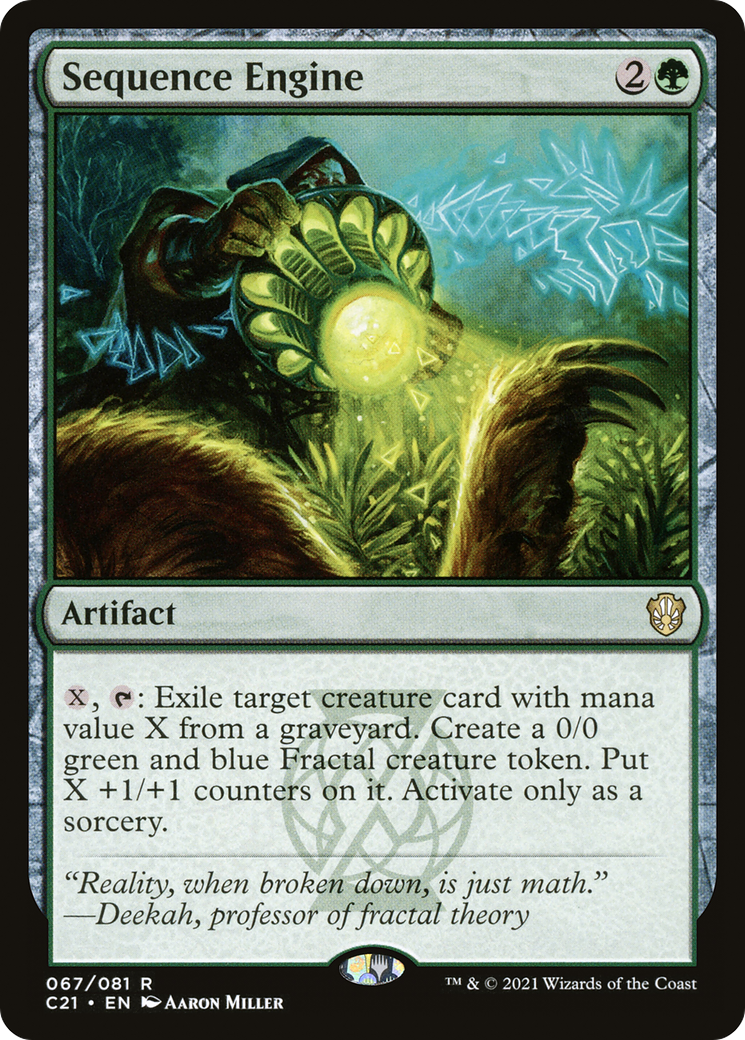 Sequence Engine (C21-067) [Commander 2021] MTG Single Wizards of the Coast