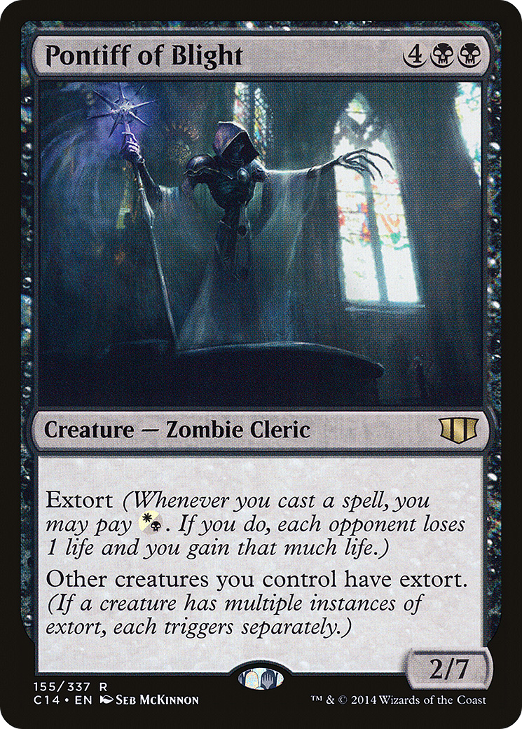 Pontiff of Blight (C14-155) [Commander 2014] MTG Single Wizards of the Coast