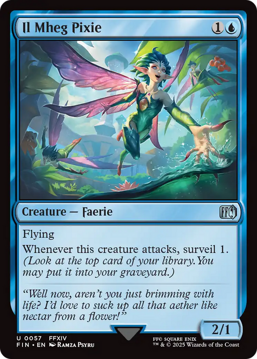 Il Mheg Pixie (FIN-057) [FINAL FANTASY] Foil MTG Single Wizards of the Coast