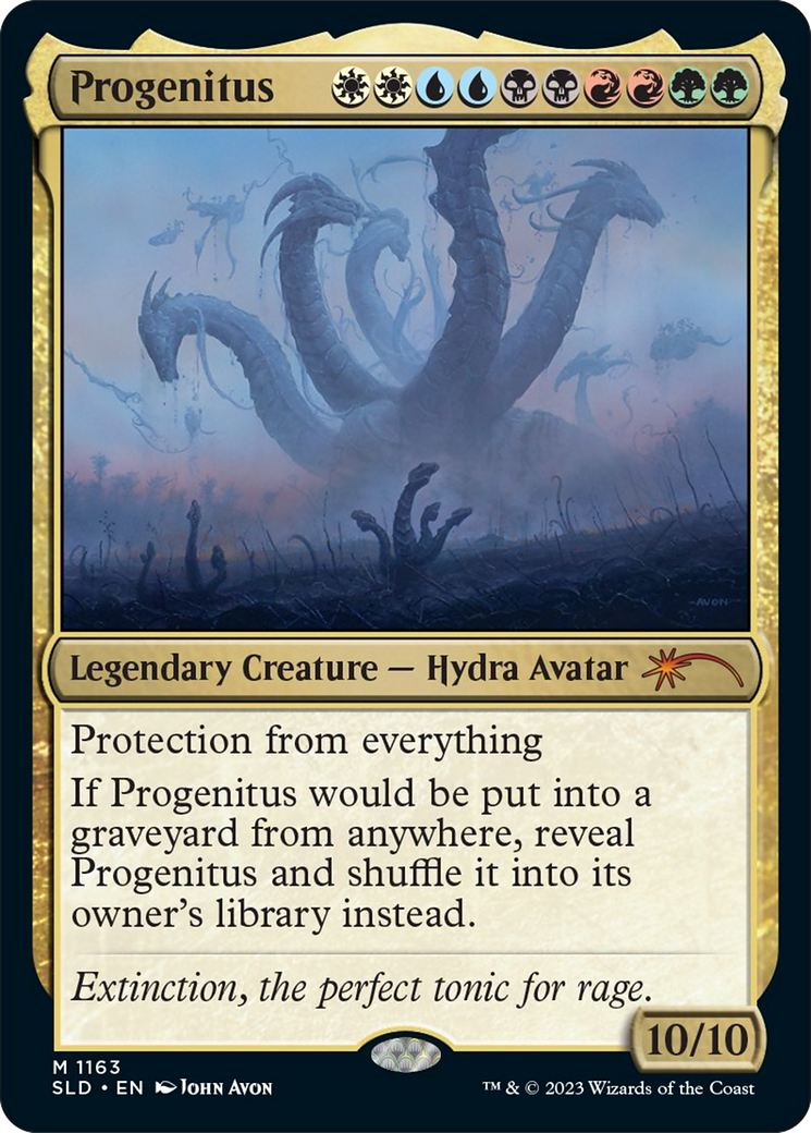Progenitus (SLD-1163) [Secret Lair] Drop Foil MTG Single Wizards of the Coast