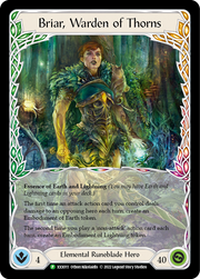 Briar // Briar, Warden of Thorns [XXX011/XXX012] (Promo) Flesh And Blood Single Flesh And Blood   