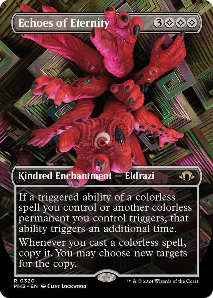 Echoes of Eternity (MH3-320) [Modern Horizons 3] (Borderless) Foil MTG Single Wizards of the Coast