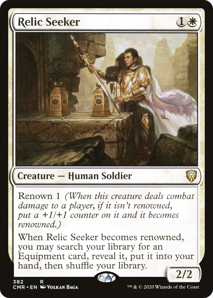 Relic Seeker (CMR-382) [Commander Legends] MTG Single Wizards of the Coast