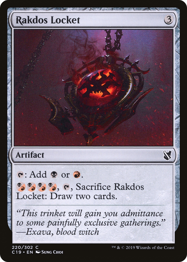 Rakdos Locket (C19-220) [Commander 2019] MTG Single Wizards of the Coast