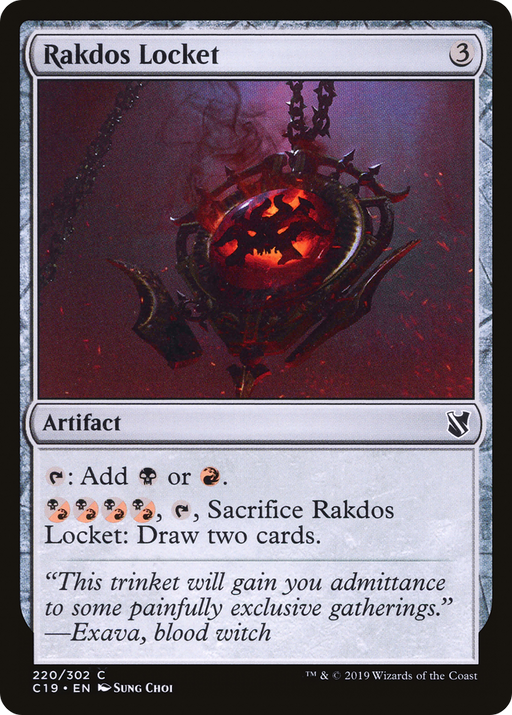 Rakdos Locket (C19-220) [Commander 2019] MTG Single Wizards of the Coast
