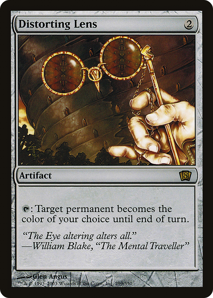 Distorting Lens (8ED-299) [8th Edition] Foil MTG Single Wizards of the Coast