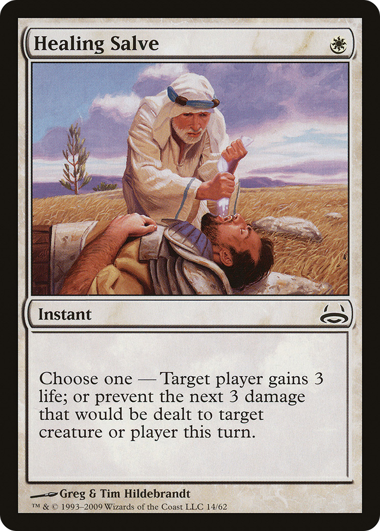 Healing Salve (DDC-014) [Misc] Duel Decks: Divine vs. Demonic MTG Single Wizards of the Coast