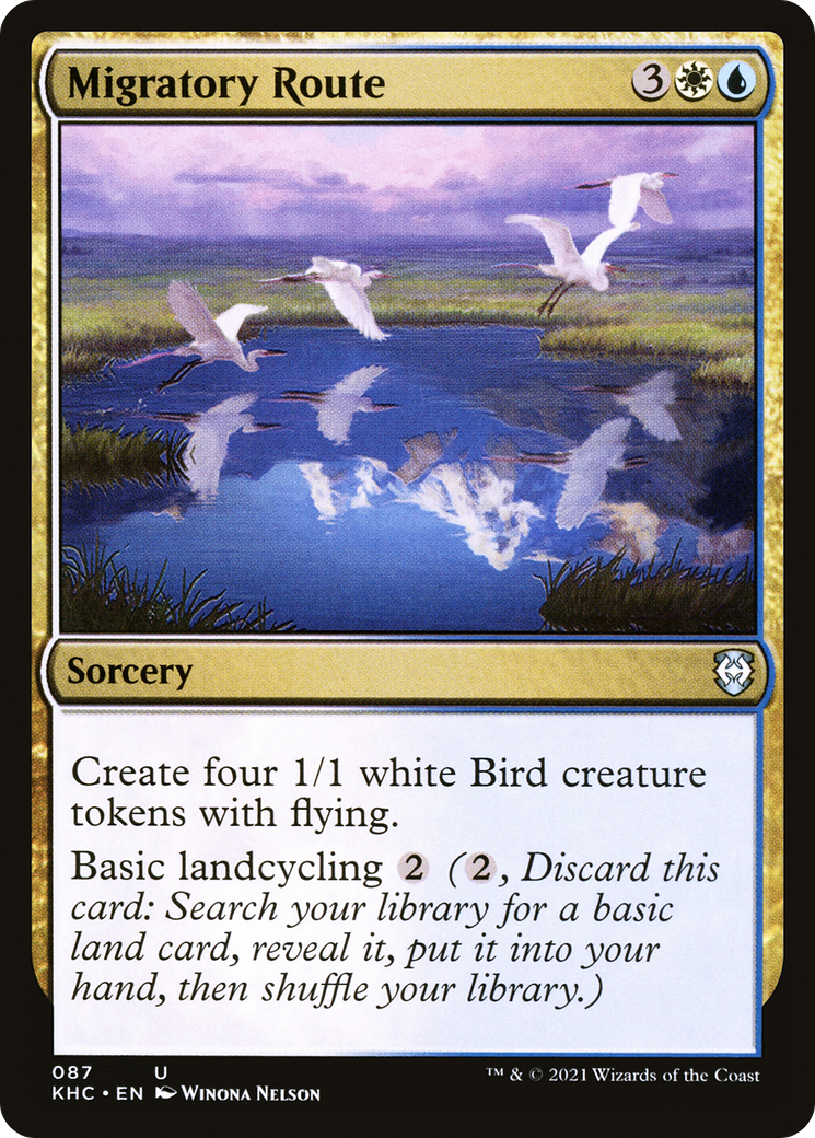 Migratory Route (KHC-087) [Kaldheim Commander] MTG Single Wizards of the Coast
