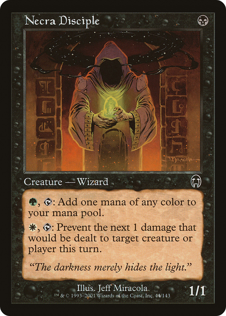 Necra Disciple (APC-044) [Apocalypse] MTG Single Wizards of the Coast