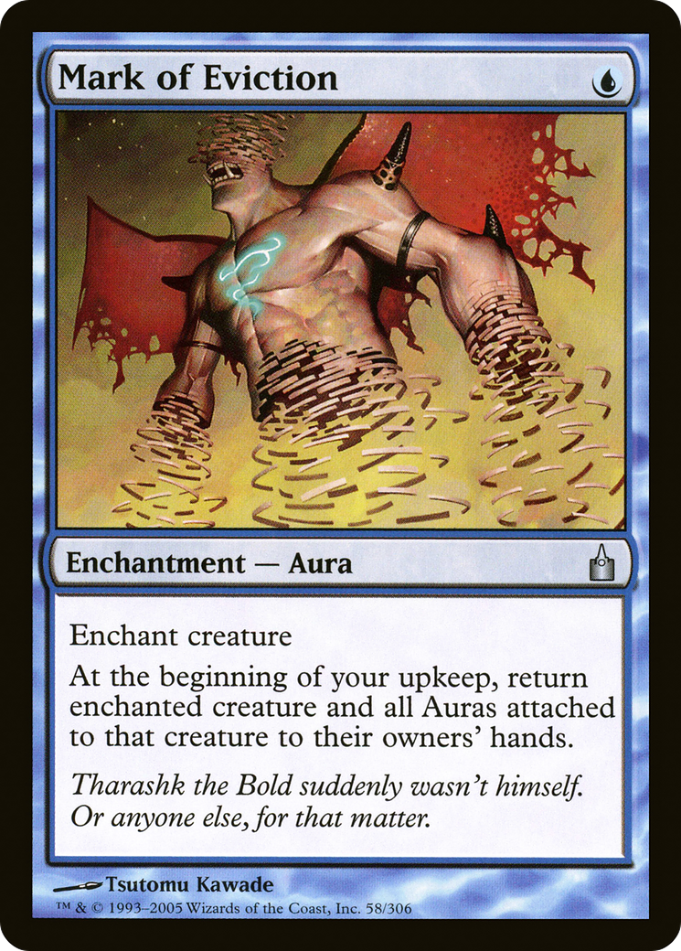 Mark of Eviction (RAV-058) [Ravnica: City of Guilds] Foil MTG Single Wizards of the Coast