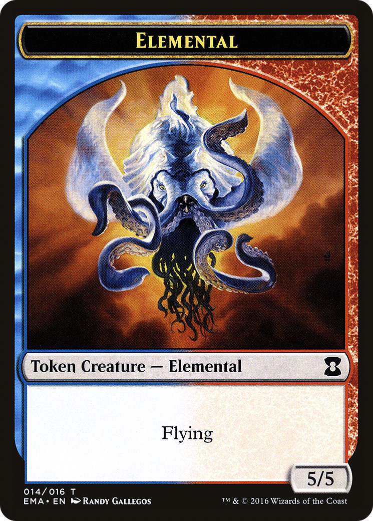 Elemental Token (014) (EMA-014) [Tokens] Eternal Masters Tokens MTG Single Wizards of the Coast