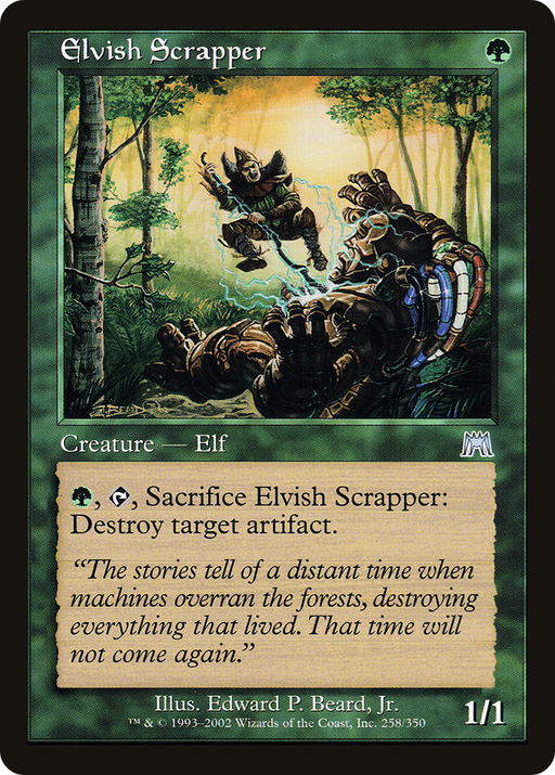 Elvish Scrapper (ONS-258) [Onslaught] MTG Single Wizards of the Coast