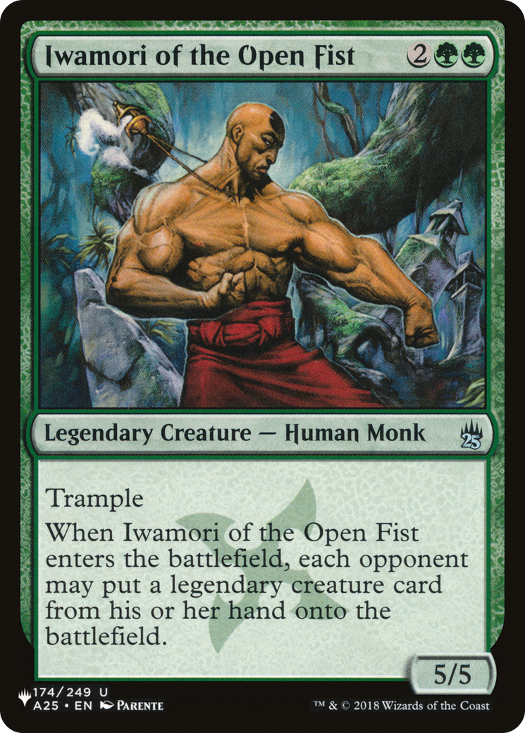 Iwamori of the Open Fist (LIST-A25-174) [Mystery Booster] The List MTG Single Wizards of the Coast
