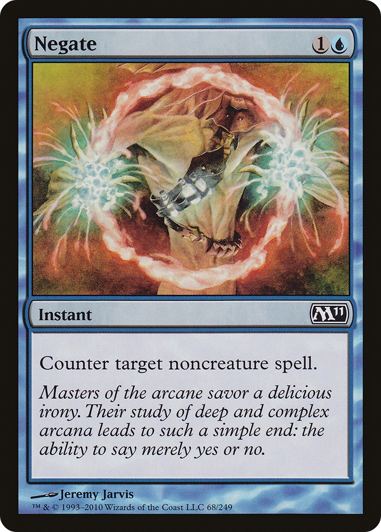 Negate (M11-068) [Magic 2011] Foil MTG Single Wizards of the Coast