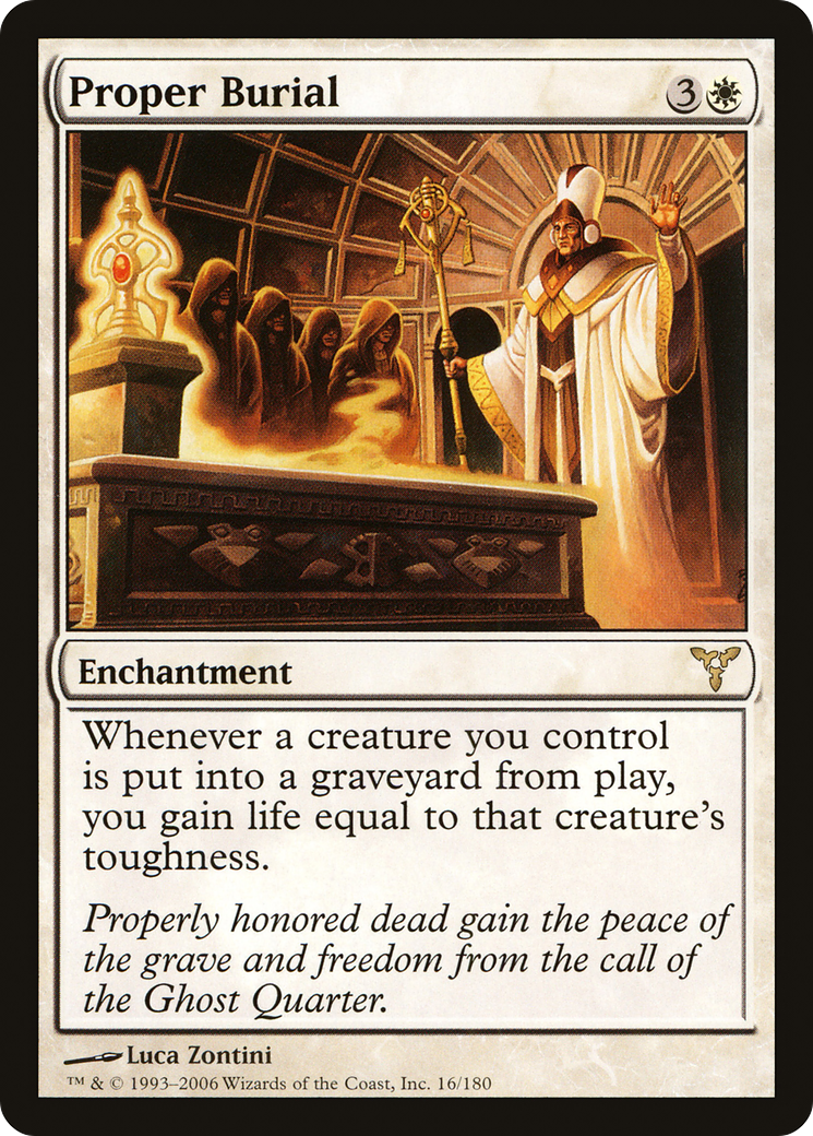 Proper Burial (DIS-016) [Dissension] MTG Single Wizards of the Coast