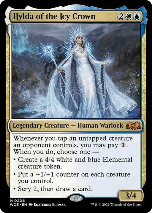 Hylda of the Icy Crown (WOE-206) [Wilds of Eldraine] MTG Single Wizards of the Coast