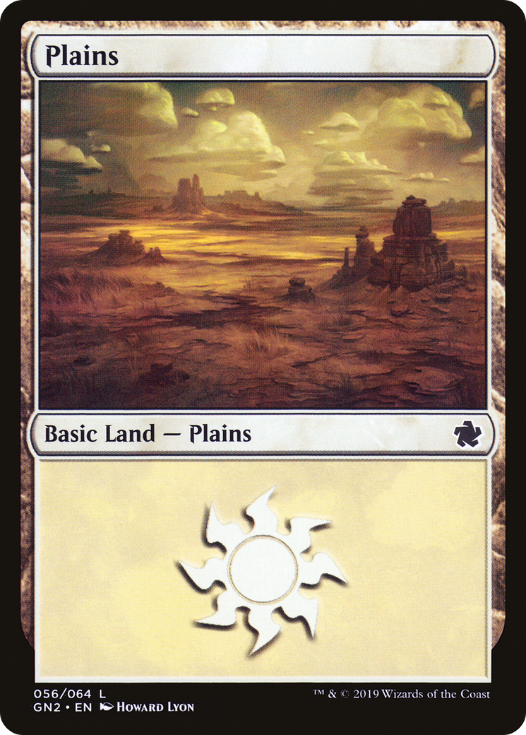 Plains (56) (GN2-056) [Misc] Game Night 2019 MTG Single Wizards of the Coast
