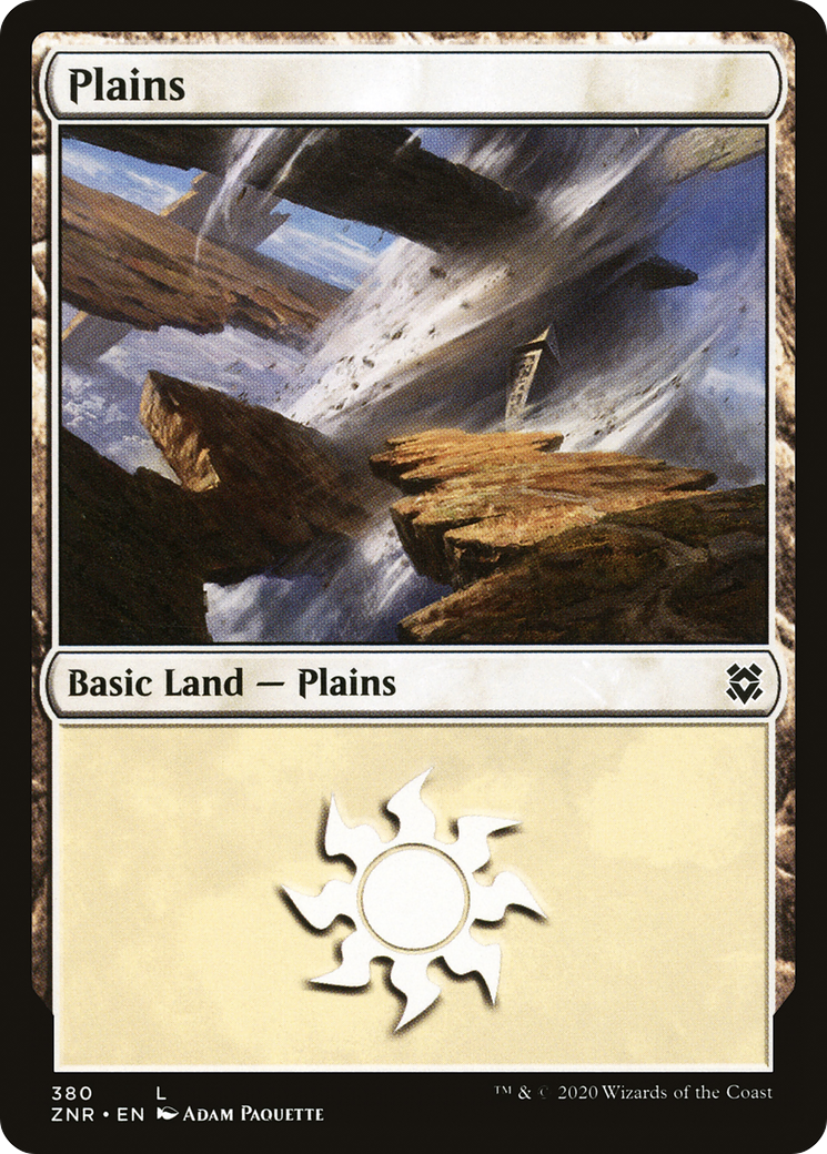 Plains (ZNR-380) [Zendikar Rising] MTG Single Wizards of the Coast