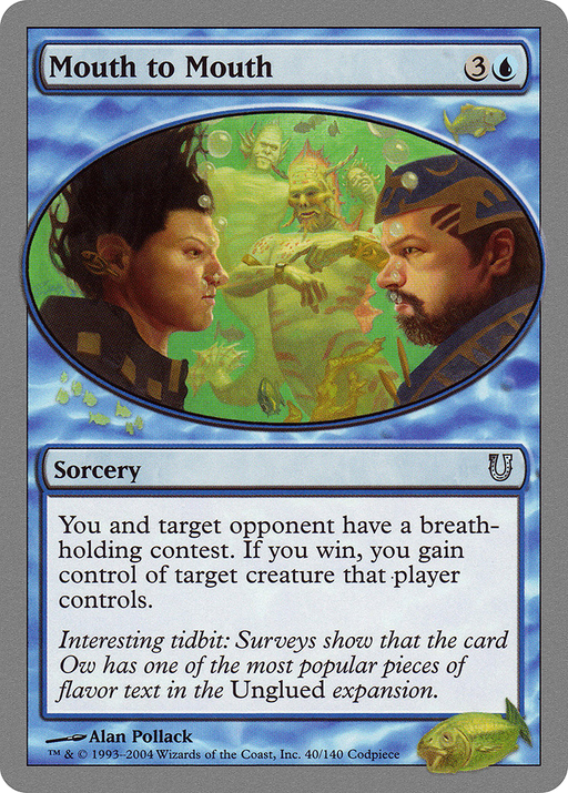 Mouth to Mouth (UNH-040) [Unhinged] MTG Single Wizards of the Coast