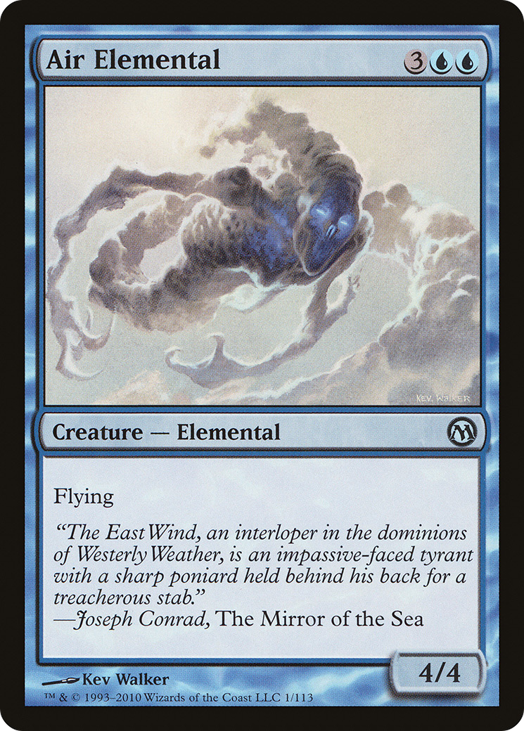 Air Elemental (DPA-001) [Misc] Duels of the Planeswalkers MTG Single Wizards of the Coast