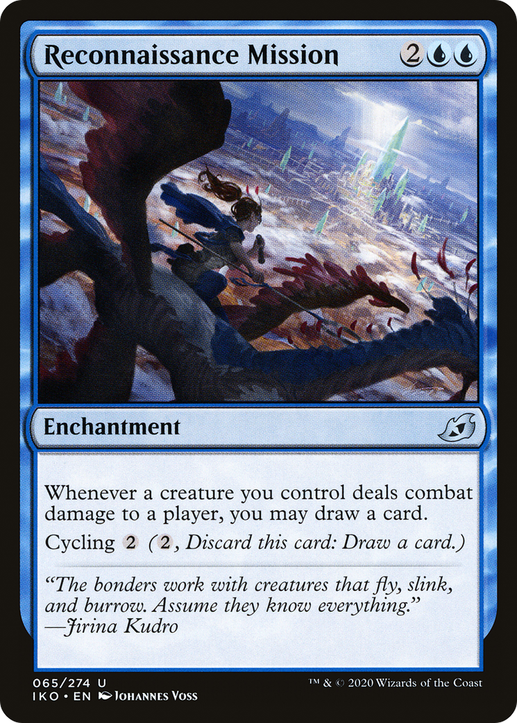 Reconnaissance Mission (IKO-065) [Ikoria: Lair of Behemoths] Foil MTG Single Wizards of the Coast