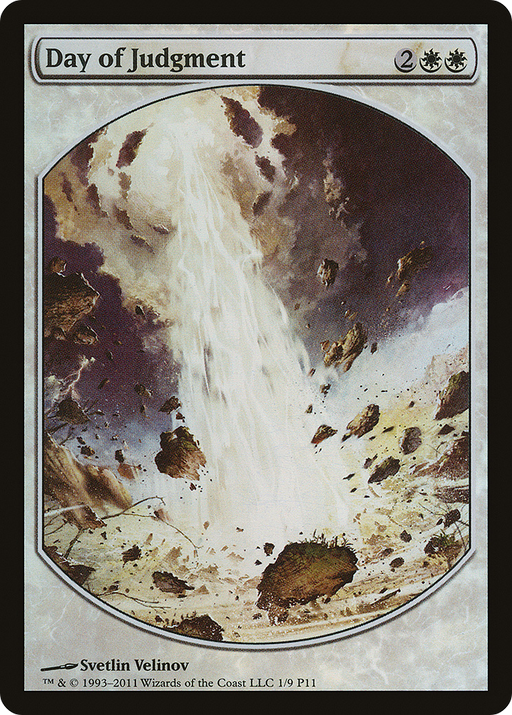 Day of Judgment (MPRP-001) [Misc] Magic Player Rewards 2011 Foil MTG Single Wizards of the Coast