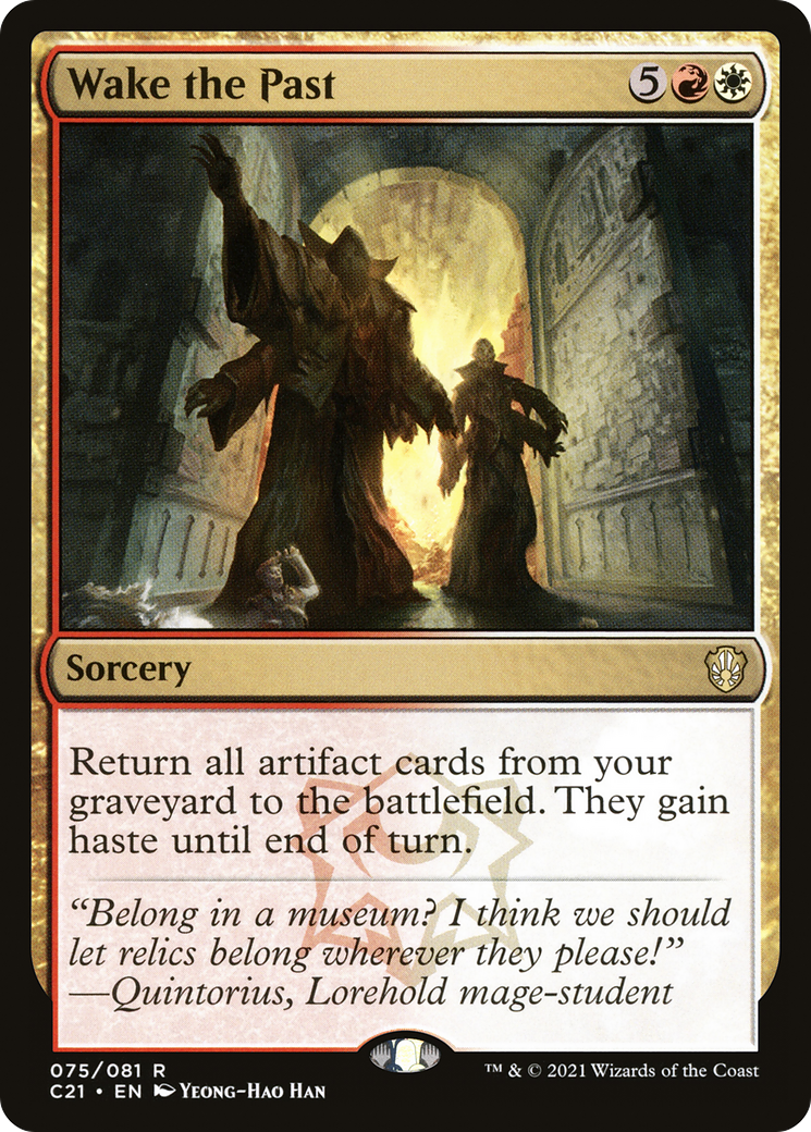 Wake the Past (C21-075) [Commander 2021] MTG Single Wizards of the Coast