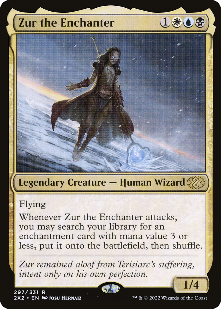 Zur the Enchanter (2X2-297) [Double Masters 2022] Foil MTG Single Wizards of the Coast