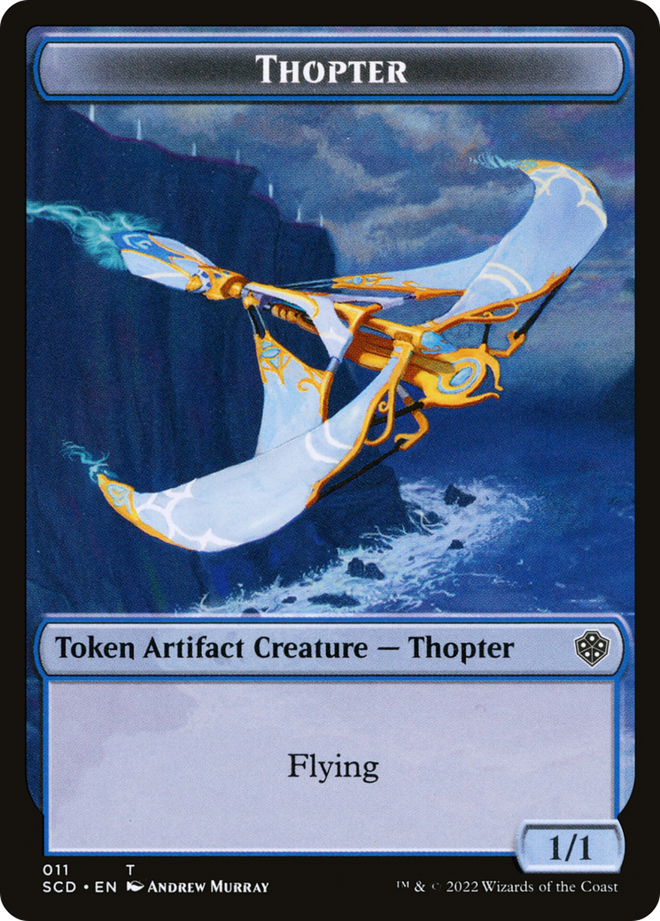 Thopter (TSCD-011) [Tokens] Starter Commander Deck Tokens MTG Single Wizards of the Coast