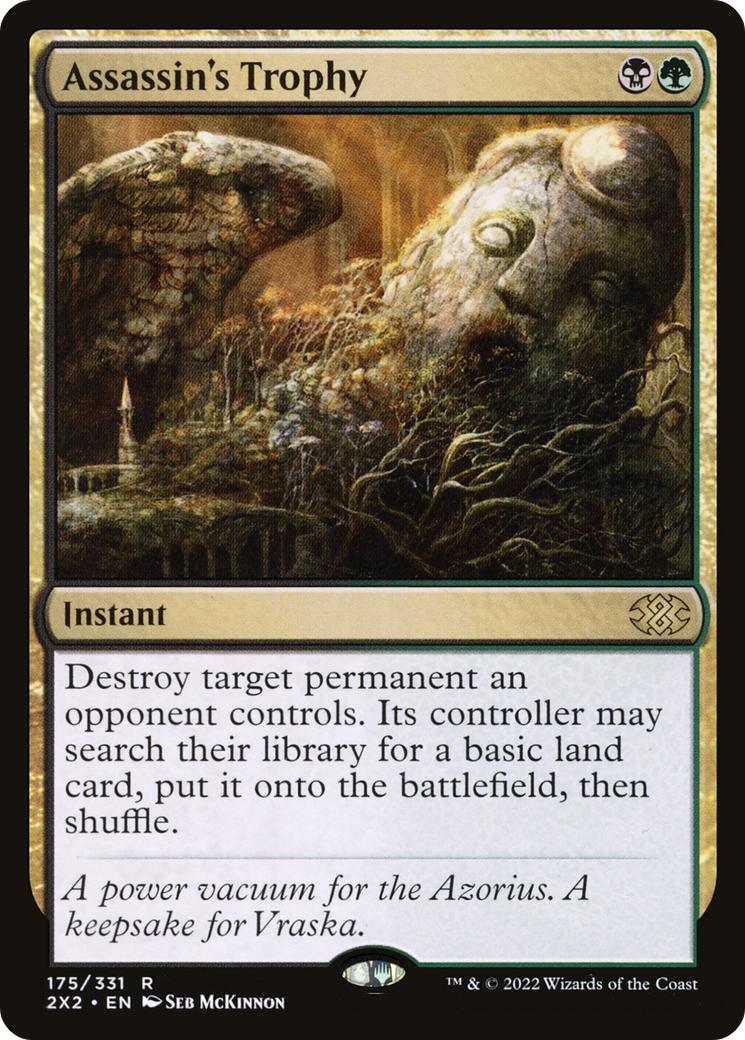 Assassin's Trophy (2X2-175) [Double Masters 2022] MTG Single Wizards of the Coast