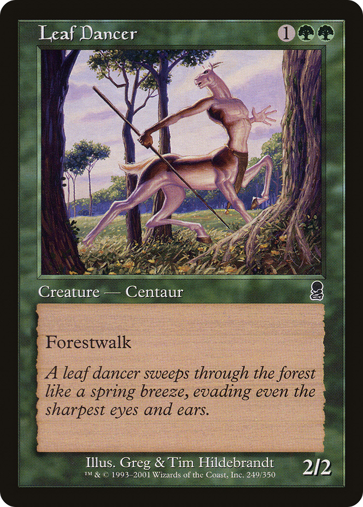 Leaf Dancer (ODY-249) [Odyssey] MTG Single Wizards of the Coast