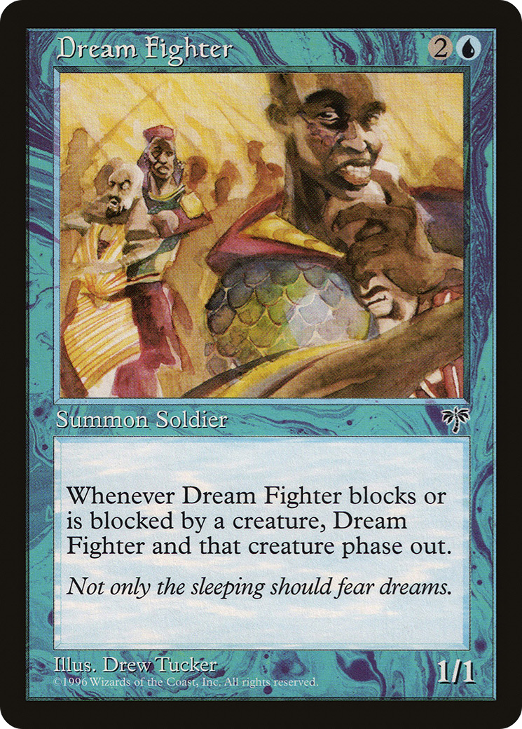 Dream Fighter (MIR-063) [Mirage] MTG Single Wizards of the Coast