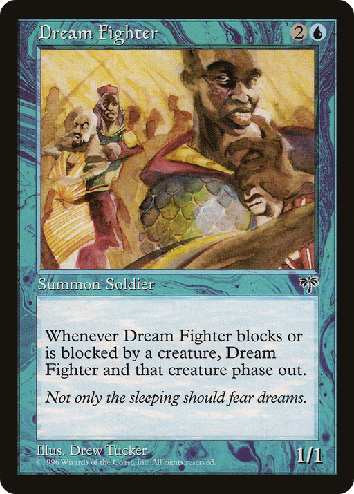 Dream Fighter (MIR-063) [Mirage] MTG Single Wizards of the Coast