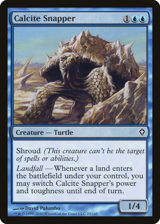 Calcite Snapper (WWK-025) [Worldwake] MTG Single Wizards of the Coast
