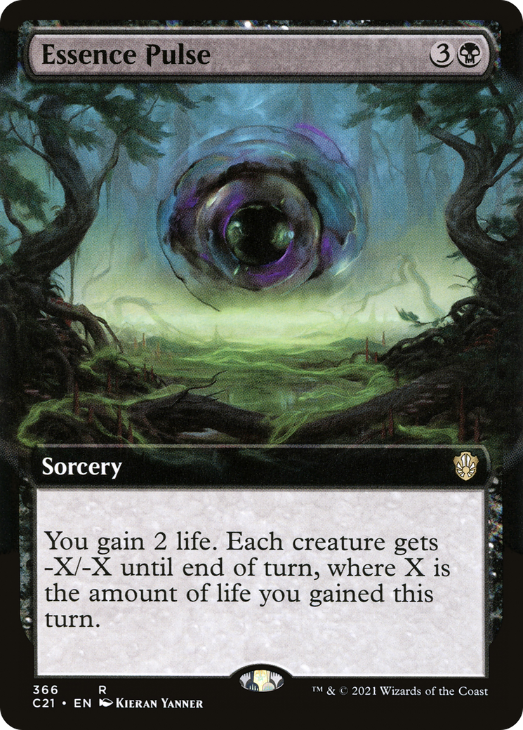 Essence Pulse (C21-366) [Commander 2021] (Extended Art) MTG Single Wizards of the Coast
