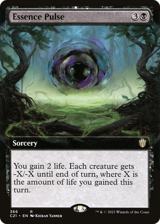 Essence Pulse (C21-366) [Commander 2021] (Extended Art) MTG Single Wizards of the Coast