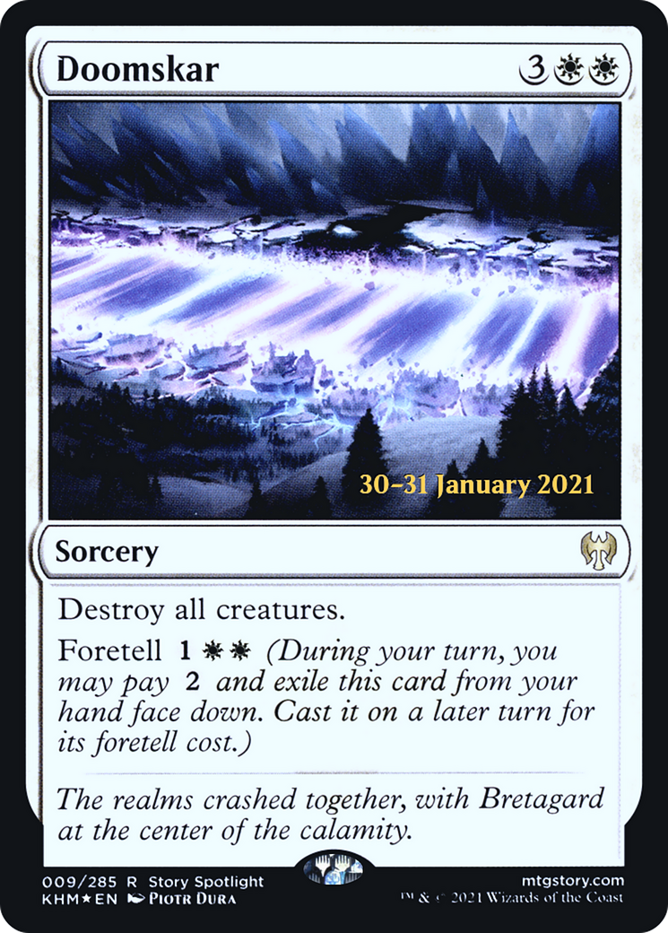 Doomskar (PRE-009) [Kaldheim Promos] Foil MTG Single Wizards of the Coast