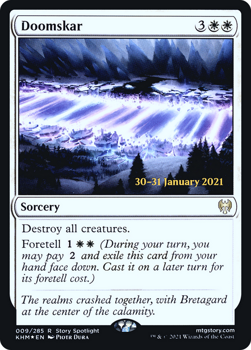 Doomskar (PRE-009) [Kaldheim Promos] Foil MTG Single Wizards of the Coast