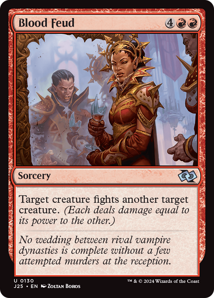 Blood Feud (J25-130) [Foundations Jumpstart] MTG Single Wizards of the Coast