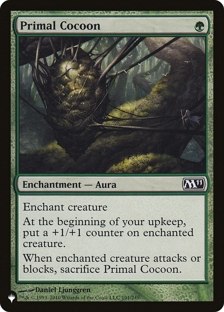 Primal Cocoon (LIST-M11-191) [Mystery Booster] The List MTG Single Wizards of the Coast