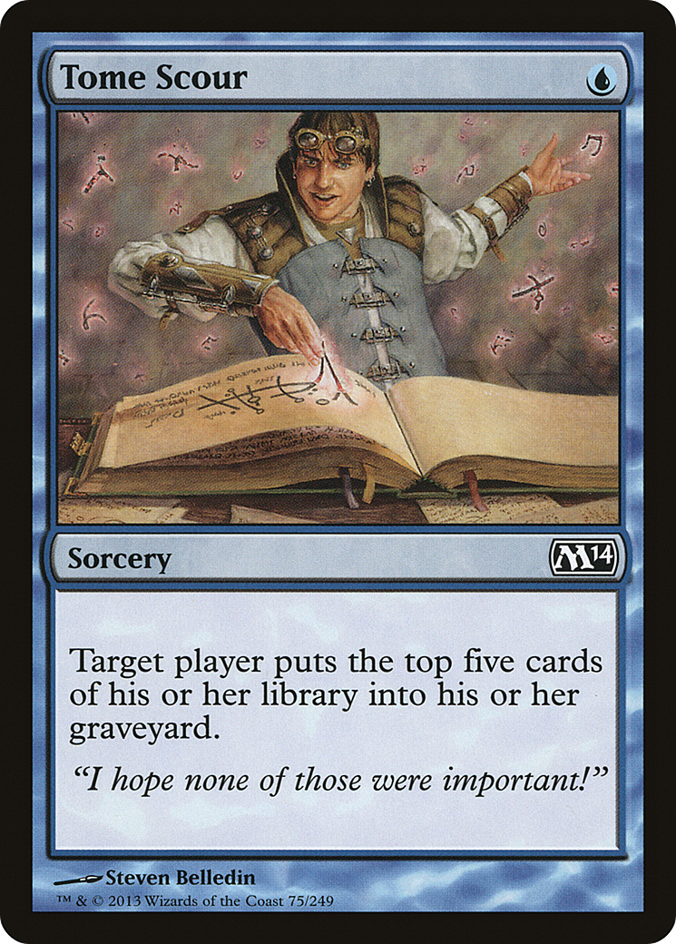 Tome Scour (M14-075) [Magic 2014] MTG Single Wizards of the Coast