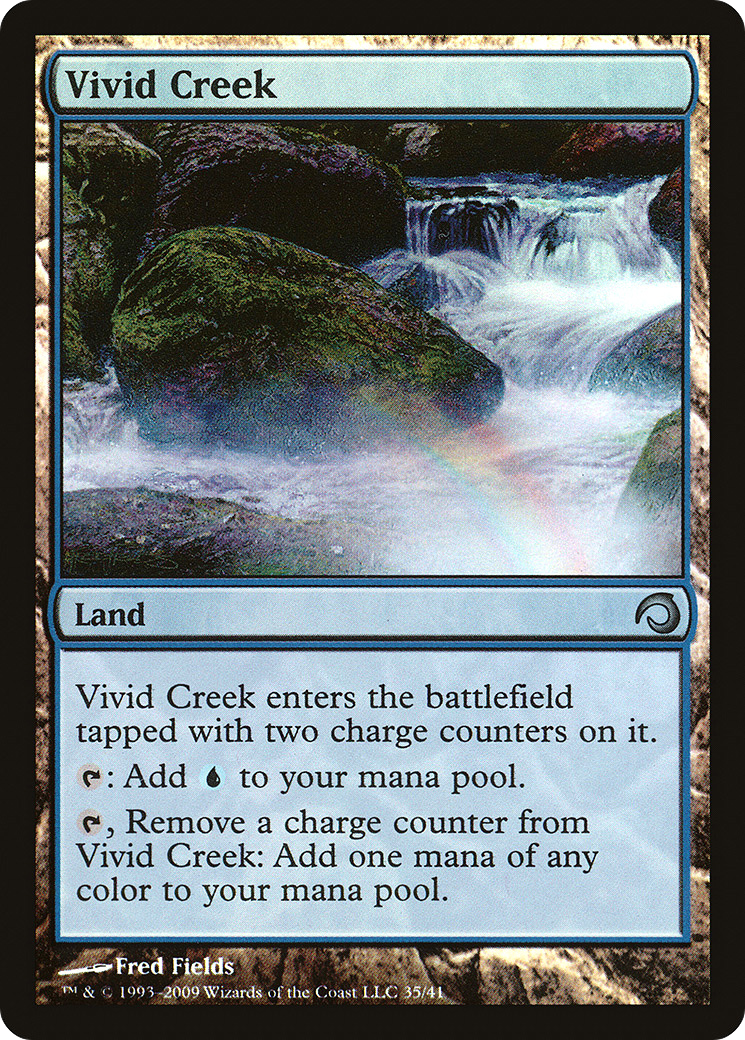 Vivid Creek (PDS-035) [Misc] Premium Deck Series: Slivers Foil MTG Single Wizards of the Coast